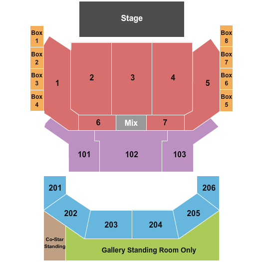 The Chelsea Daniel Tosh Seating Chart